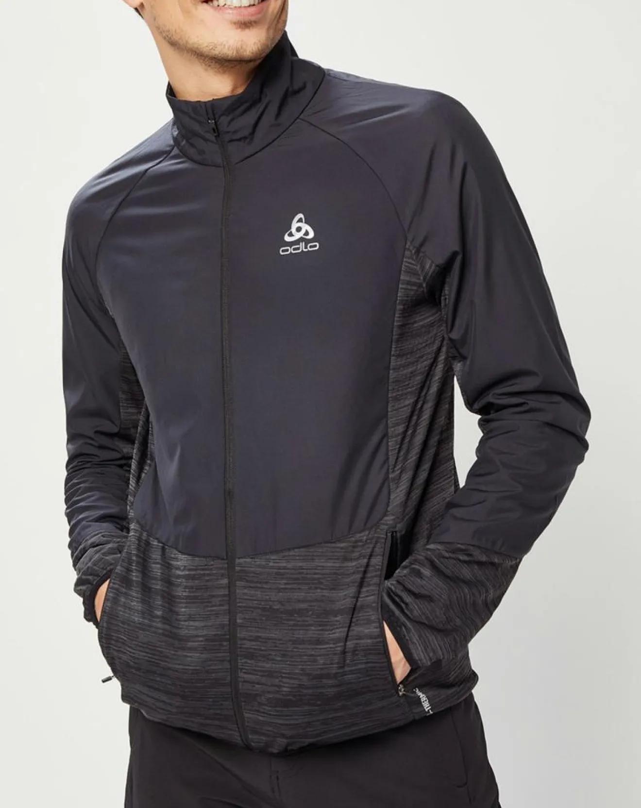 Homme Odlo Veste Easy Warm noire