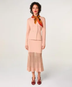 Clearance Rodier Veste Emmia rose poudre