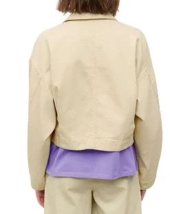 Discount Marc O'Polo Veste en Coton & Lin Cop beige