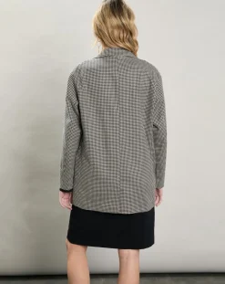 Hartford Veste en Coton & Lin Victory beige/noir