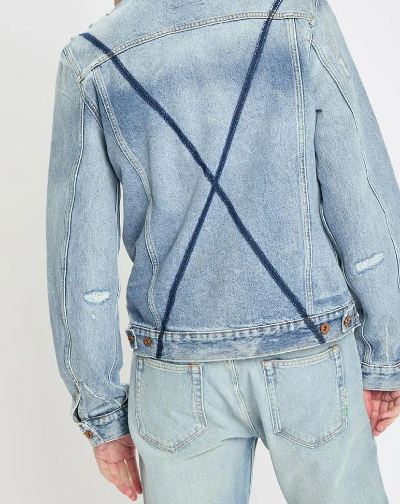 Clearance Scotch & Soda Veste en jean bleue