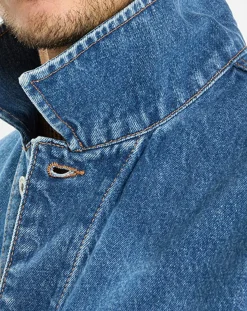 Online Marc O'Polo Veste en jean bleue