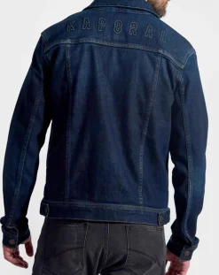 Homme Kaporal 5 Veste en jean Krosse bleu foncé