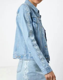 Femme Levi's® Veste en Jean Original Trucker bleue
