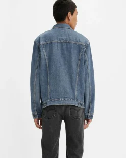 Homme Levi's® Veste en jean The Trucker original bleu moyen