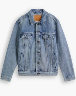 Homme Levi's® Veste en jean The Trucker original bleu moyen