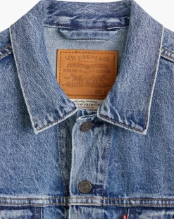 Homme Levi's® Veste en jean The Trucker original bleu moyen