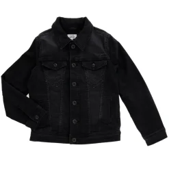 Enfant Pepe Jeans Veste en jeans droite noire