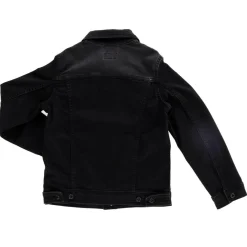 Enfant Pepe Jeans Veste en jeans droite noire