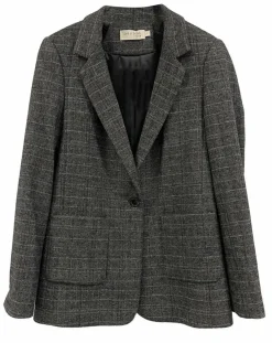 Femme See u Soon Veste en Laine mélangée Ava noire