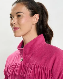 Le Chat Veste en Laine mélangée Foehn pivoine