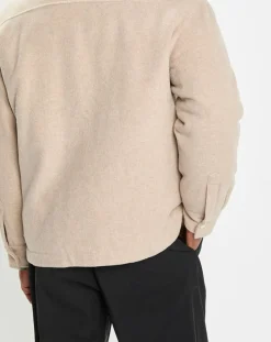 Homme Marc O'Polo Veste en Laine mélangée Thermor beige