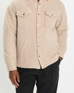 Homme Marc O'Polo Veste en Laine mélangée Thermor beige