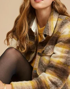 Outlet Harris Wilson Veste en Laine mélangée Velours côtelé Evy camomille