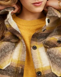 Outlet Harris Wilson Veste en Laine mélangée Velours côtelé Evy camomille