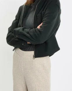 New Marc O'Polo Veste en Laine mélangée vert foncé