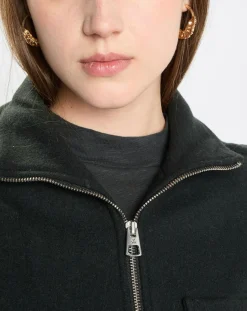 New Marc O'Polo Veste en Laine mélangée vert foncé