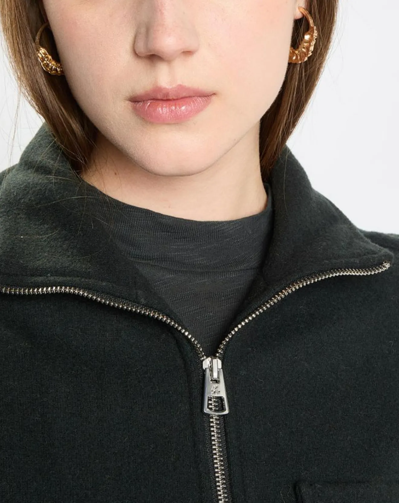 New Marc O'Polo Veste en Laine mélangée vert foncé