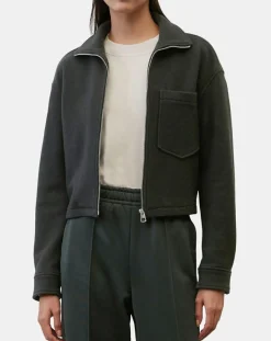 New Marc O'Polo Veste en Laine mélangée vert foncé