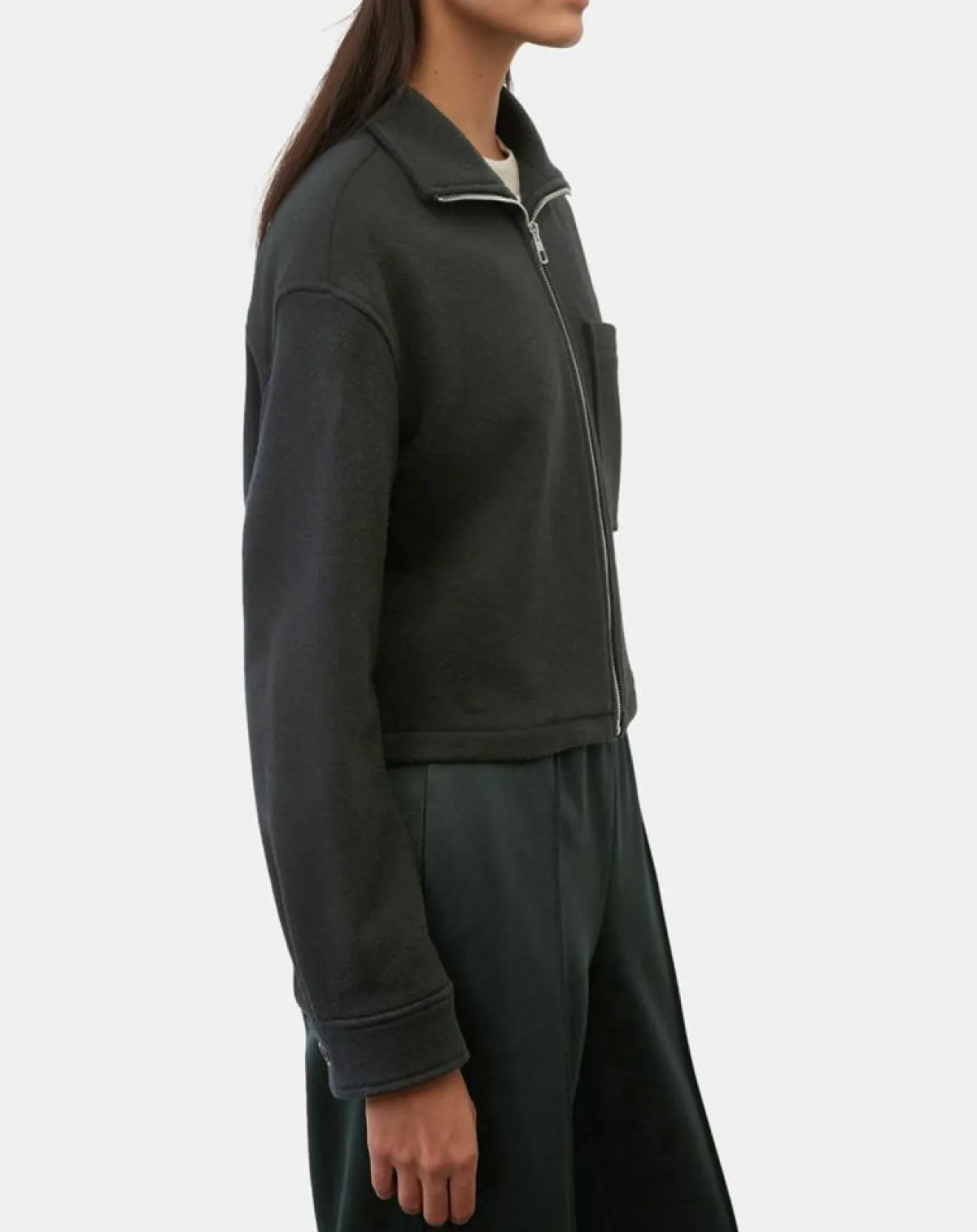 New Marc O'Polo Veste en Laine mélangée vert foncé