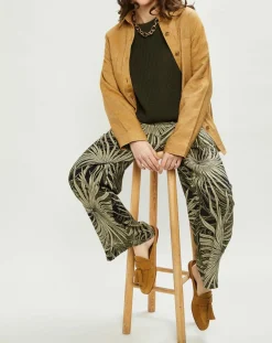 Femme Harris Wilson Veste en Lin & Coton Curtis muscade