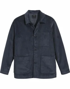 Homme Dockers Veste en Velours côtelé Chore bleue