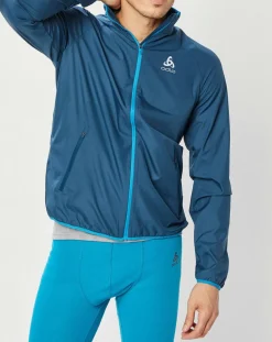 Homme Odlo Veste Essential bleue