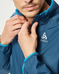 Homme Odlo Veste Essential bleue