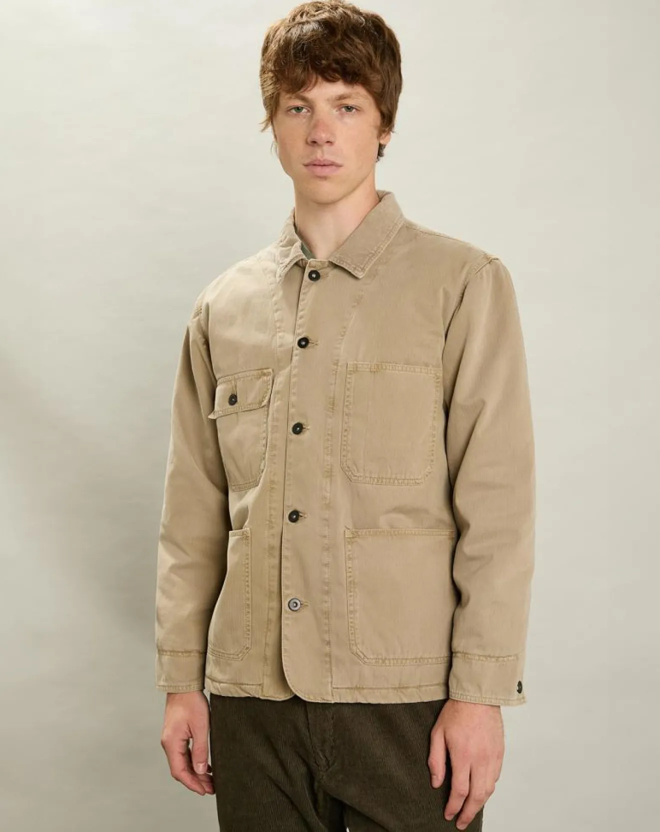 Sale Hartford Veste Gigue kaki