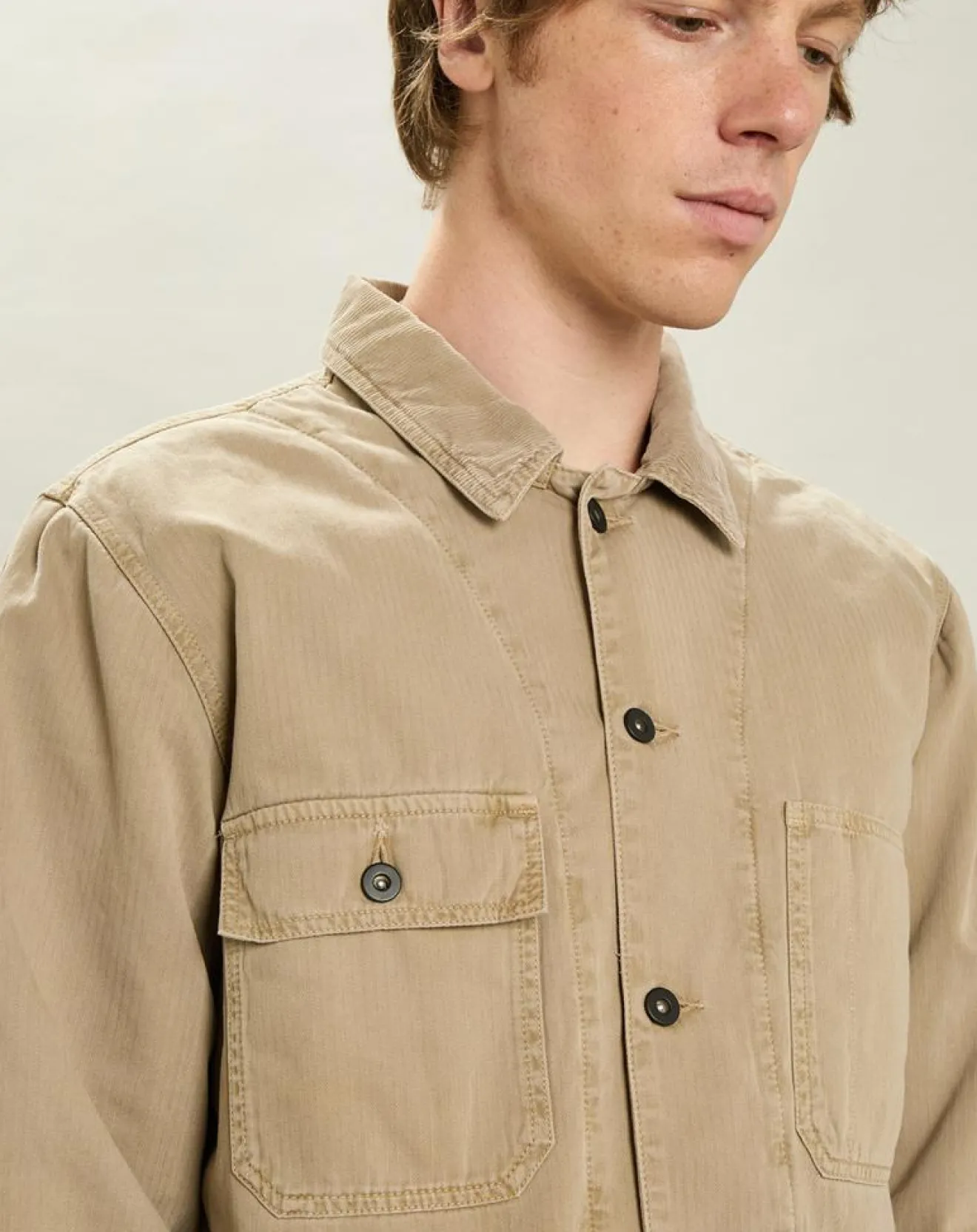 Sale Hartford Veste Gigue kaki