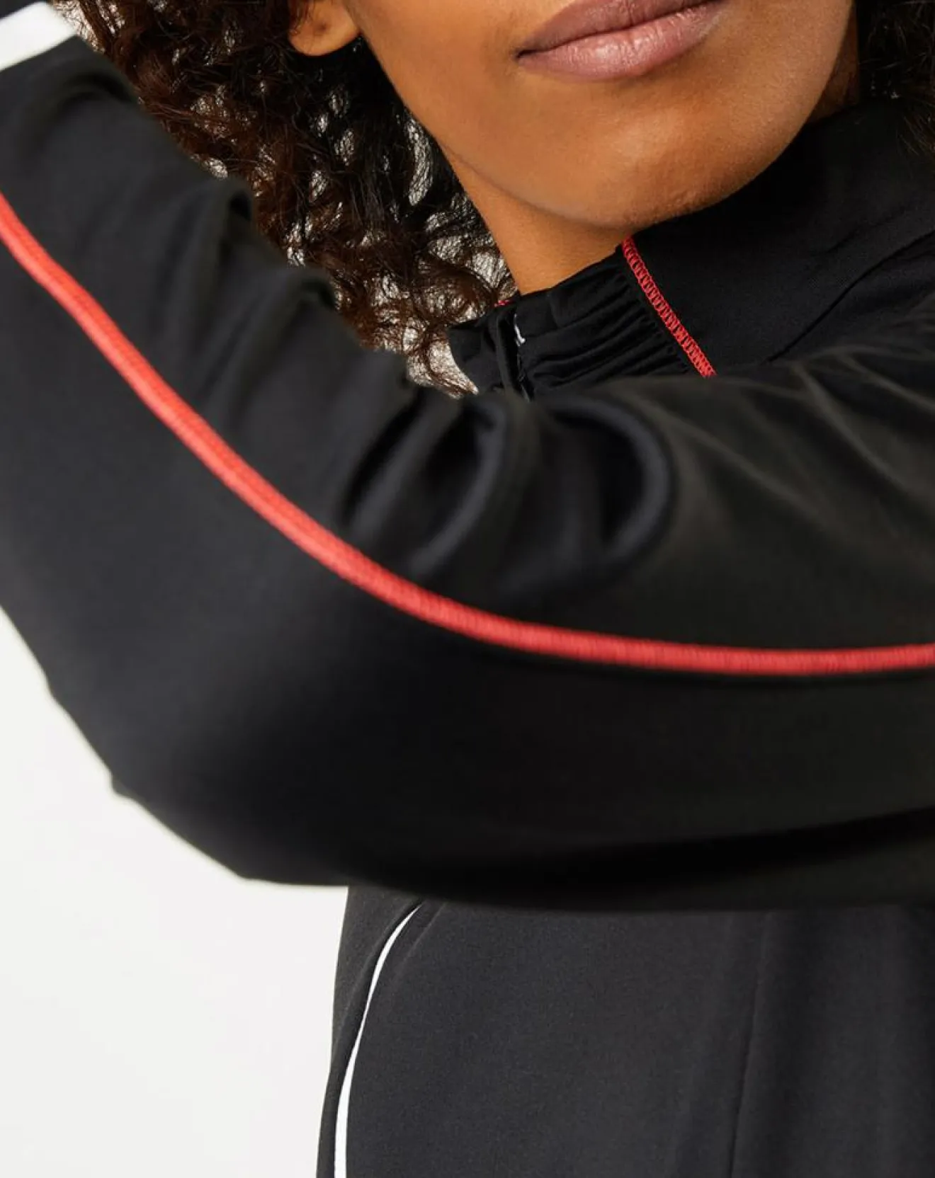 Online Odlo Veste intermédiaire technique Allalin noir/rose/blanc