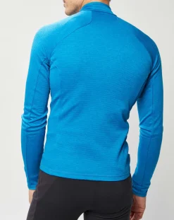 Homme Odlo Veste intermédiaire technique Proita bleue