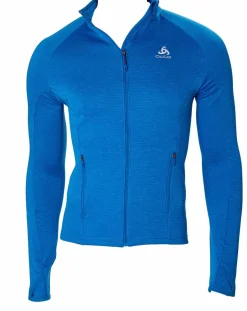 Homme Odlo Veste intermédiaire technique Proita bleue