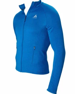 Homme Odlo Veste intermédiaire technique Proita bleue