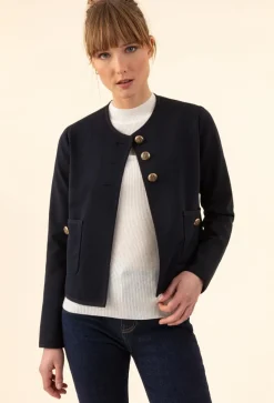 Online Bleu Blanc Rouge Veste Joe bleu