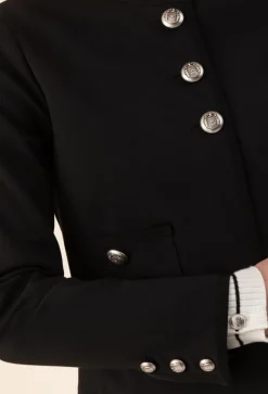 Femme Bleu Blanc Rouge Veste Joe noir