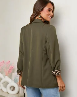 Femme L'Armoire de Suzette Veste Justine kaki