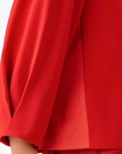 Online Bleu Blanc Rouge Veste Kiara terre de sienne