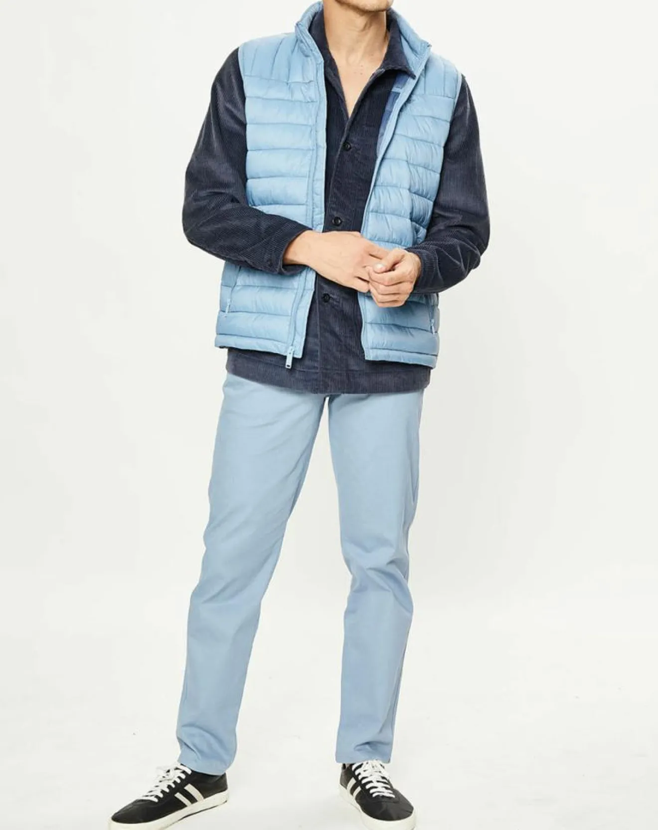 Clearance Dockers Veste légère Lightweight Nylon Packable bleue