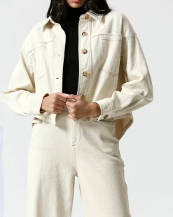 Femme The Korner Veste Lilou crème