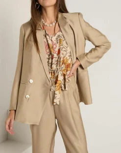 Femme See u Soon Veste Lucie beige