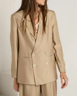 Femme See u Soon Veste Lucie beige