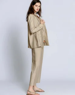 Femme See u Soon Veste Lucie beige