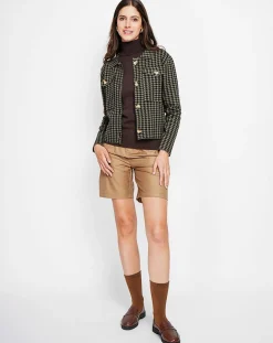 Femme Assuili Veste Marie kaki