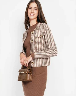 Femme Assuili Veste Marie marron