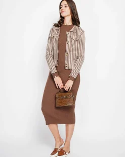 Femme Assuili Veste Marie marron