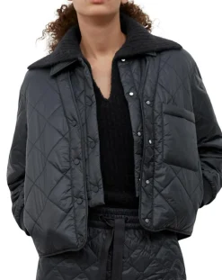 Online Marc O'Polo Veste Matelassée à Boutons bleu marine