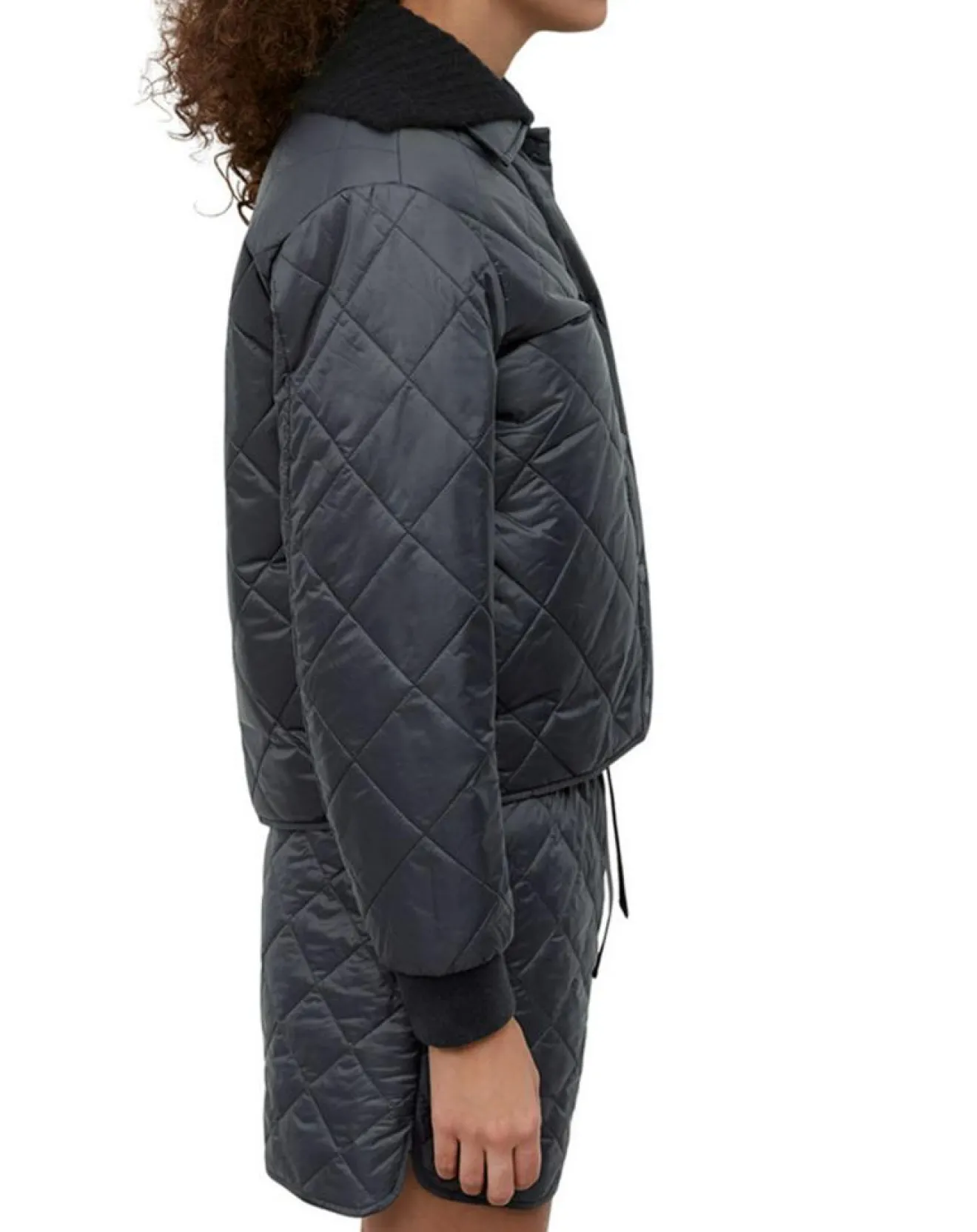 Online Marc O'Polo Veste Matelassée à Boutons bleu marine