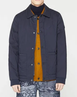 Best Scotch & Soda Veste matelassée bleu marine