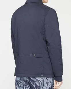 Best Scotch & Soda Veste matelassée bleu marine